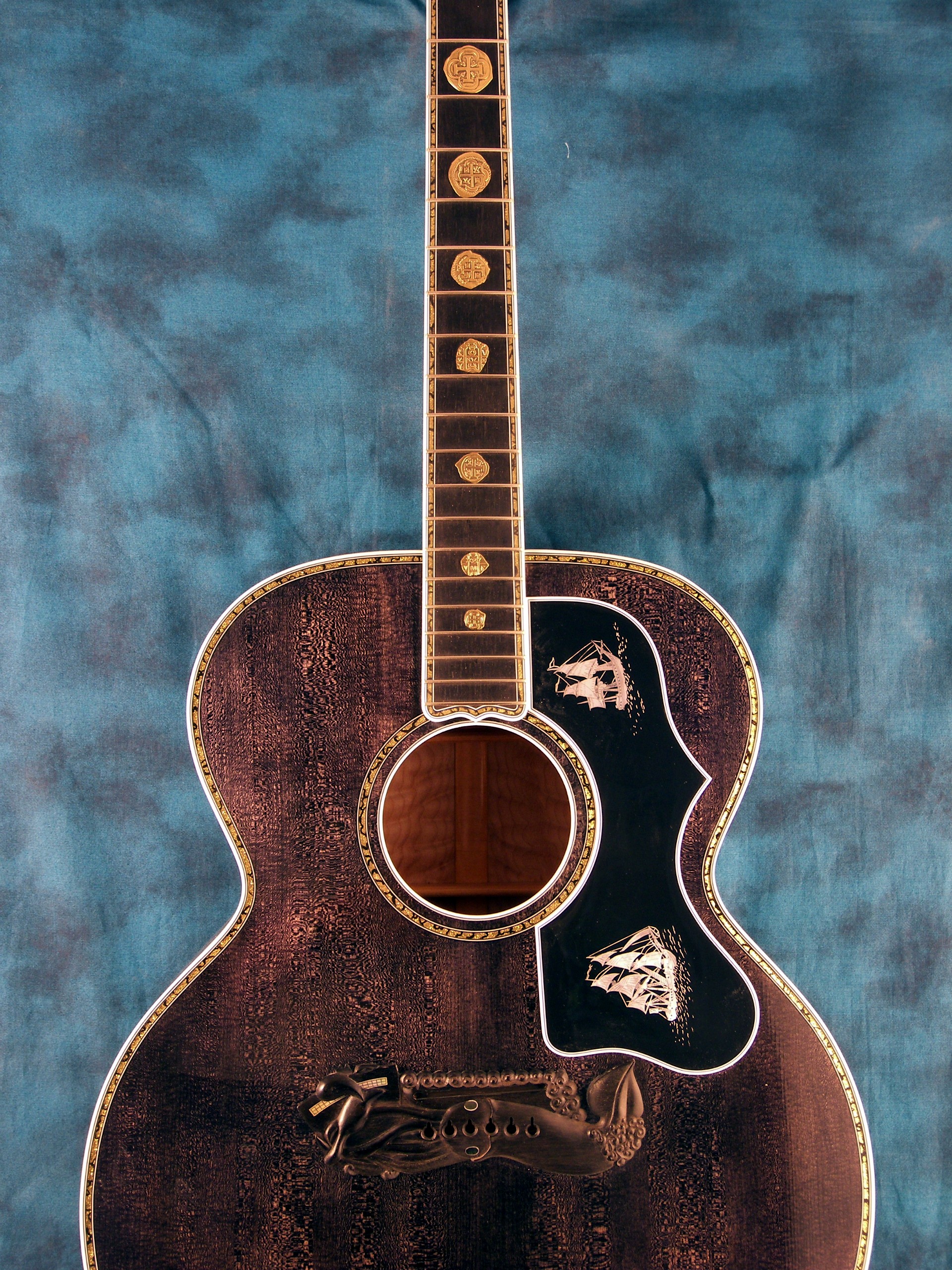 J-200 MM Quilt Maple The Kraken